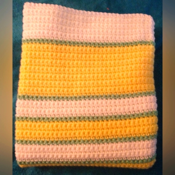 NWOT Handcrafted Baby Afghan - Picture 6 of 6